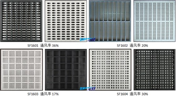 全鋼防靜電通風地板-(HPL面)